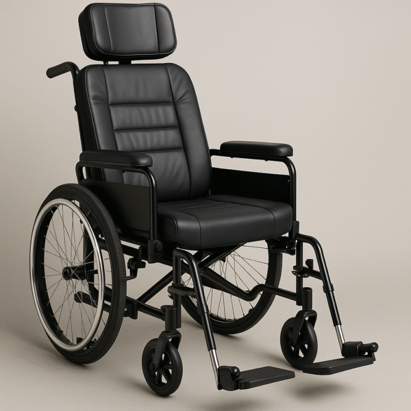 Wheelchair with Adjustable Footrests